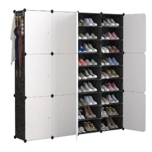 Organizador Modular 12 Portas Sapateira para 144 Calcados Quarto Closet Tenis Brinquedos