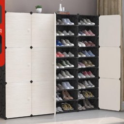 Organizador Modular 12 Portas Sapateira para 144 Calcados Quarto Closet Tenis Brinquedos - 2