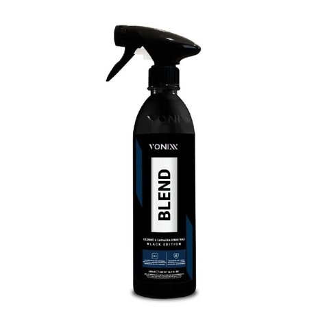 Cera Automotiva Blend Spray Black 500ml - Ceramic &amp; Carnaúba Sio2 para Pinturas Escuras
