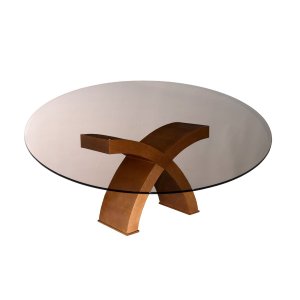 Tampo De Vidro Temperado Cor Bronze 80 X 8mm