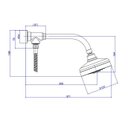 Ver imagem 4 de Kit Chuveiro Acqua Plus + Desv Black Noir 1990.bl.std.kit.no