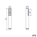 Ver imagem 5 de Kit Chuveiro Acqua Plus + Desv Black Noir 1990.bl.std.kit.no