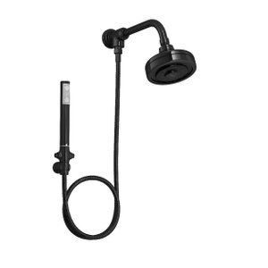 Kit Chuveiro Acqua Plus + Desv Black Noir 1990.bl.std.kit.no