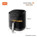 Ver imagem 7 de Fritadeira sem Óleo Air Fryer Digital 5l Mondial Preto 2000w Af-50-dv 60hz 220v