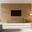 Ver imagem 2 de Rack Extensível com Painel TV 86 Polegadas Planejado 360x230cm Aruá CabeCasa MadeiraOriginals Marrom