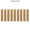 Ver imagem 5 de Rack Extensível com Painel para Tv até 86 Polegadas 230cmx360cm Liso Aruá CabeCasa MadeiraOriginals