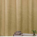 Ver imagem 3 de Cortina Sala Seda Amassada 3.00m X 2,50m Varão Simples:dourado