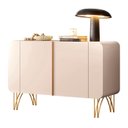 Ver imagem 2 de Balcão Aparador Buffet 2 Portas Pé Metal Benvy H01 Off White - Mpozenato