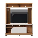 Ver imagem 3 de Estante Home para Tv até 65 Polegadas 2 Portas Belaya Freijó e Off White