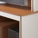 Ver imagem 6 de Estante Home para Tv até 65 Polegadas 2 Portas Belaya Freijó e Off White