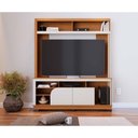 Ver imagem 7 de Estante Home para Tv até 65 Polegadas 2 Portas Belaya Freijó e Off White