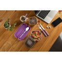 Ver imagem 6 de Kit Marmita Talheres C/ Bolsa Térmica Tramontina 8 Peças Groovy Breakfast:rosa