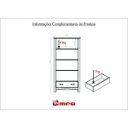 Ver imagem 6 de Sala de Estar Completa com Rack, Painel, Mesa de apoio e Cristaleira Móveis MPO