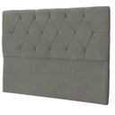 Ver imagem 5 de Cabeceira Casal de Cama Box Estofada Eliana 140 Cm Veludo