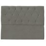 Cabeceira Casal de Cama Box Estofada Eliana 140 Cm Veludo - 1