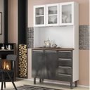 Ver imagem 1 de Armário de Cozinha 5 Portas 4 Gavetas Roma Colormaq