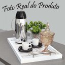 Ver imagem 4 de Bandeja Cantinho Café Bebida Decorativa Pequena Aparador Casa Recepção Hall Entrada:Bandeja Café Man