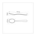 Ver imagem 2 de Jogo 6 Colher para Sobremesa Tramontina Malibu em Aço Inox