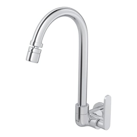 Torneira Deca de Parede Cozinha Flex Plus Bica Móvel Cromado