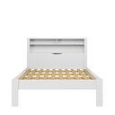 Ver imagem 3 de Cama Casal Invicta com Baú Branco