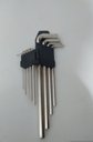 Ver imagem 7 de Chave Allen Cromada 9 Pcs Grande 9 Pçs do 1.5mm Ao 10mm