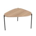 Ver imagem 2 de Mesa de Centro Orgânica Pé Metal Hanover/preto 28015