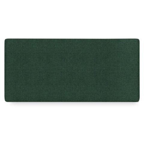 Cabeceira Painel Suspenso Casal 140 cm Luna Retangular Linho Verde Musgo Artte