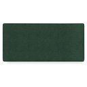 Ver imagem 1 de Cabeceira Painel Suspenso Casal 140 cm Luna Retangular Linho Verde Musgo Artte