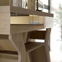 Ver imagem 3 de Aparador para Sala Houston Pinho com Espelhos e Prateleiras - Artely 003739