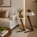 Ver imagem 1 de Conjunto Mesa Lateral Clarice Branco