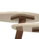 Ver imagem 5 de Conjunto Mesa Lateral Clarice Branco