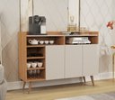 Ver imagem 1 de Buffet Celta Nature/Off White – Giga Móveis