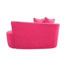 Ver imagem 5 de Namoradeira Sofá Feijão Hana Orgânica Couro Rosa Pink