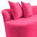 Ver imagem 6 de Namoradeira Sofá Feijão Hana Orgânica Couro Rosa Pink