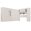 Ver imagem 2 de Guarda-Roupa de Canto com Espelho Modulado 11 Portas 4 Gavetas Portugal Branco