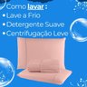 Jogo D Lencol Casal Queen 400 Fios 3 Peças Cor Rose Percal C Elastico Hotel Luxo - 3