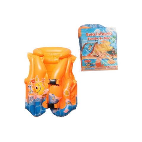 Colete Infantil Fundo Mar 50cm