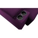 Ver mais imagens de Sofá Cama Retrátil Sala Vicenza Vicenza 210cm Suede Cor Roxo