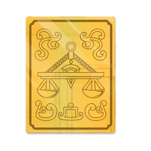 Espelho em Acrílico Cavaleiros do Zodíaco ARMADURA LIBRA BEEK