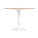 Ver imagem 3 de Mesa Saarinen Redonda Imbuia 150cm - Base Branca