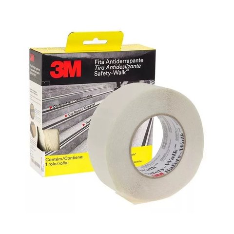 Kit 14 Fita Antiderrapante Safety Walk Transparente 50mm X 20m 3m