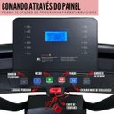 Ver imagem 3 de Esteira Elétrica Ergométrica Dobrável Portátil 2 em 1 100kg 12km/h 2.1hp Importway Iwest-21hp