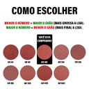Ver imagem 6 de Kit 50 Discos de Lixa Velcro 125 X 22mm Grão 100