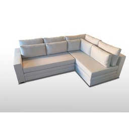 Sofá de Canto SFC_MM 07 que se Transforma em Sofá Cama de Casal Resistente e Confortável em Sarja - 3