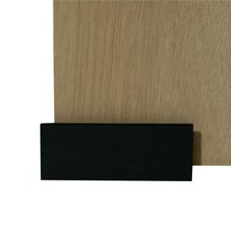 Porta de Correr 210x90 Kit Celeiro Preto - 5