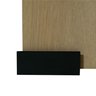 Porta de Correr 210x90 Kit Celeiro Preto - 5