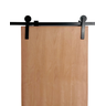 Porta de Correr 210x90 Kit Celeiro Preto - 4