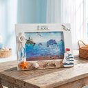 Ver imagem 3 de Porta Retrato Náutico Marítimo Casa de Praia de Kit 2pçs 7x5