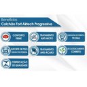 Ver imagem 3 de Cama Box Solteiro: Colchão Molas Bonnel Ortobom Nanolastic Airtech Progressive + Base CRC Suede