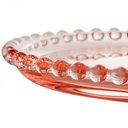 Ver imagem 2 de Prato de Mesa Cristal Coração Pearl 25 cm Rosa - Wolff